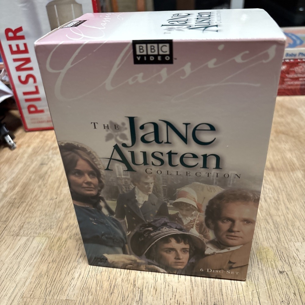Jane Austen The Complete Collection DVD 2004 6-Disc Set BBC Drama NTSC